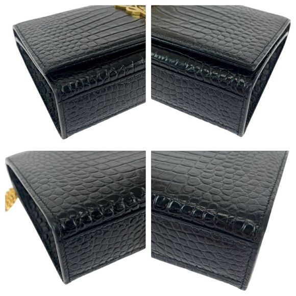 Saint Laurent Kate Leather Crossbody Bag - Picture 3 of 4